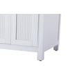thumbnail image 4 of Elegant Kitchen and Bath 24 Inch Single Bathroom Vanity In White, 4 of 7