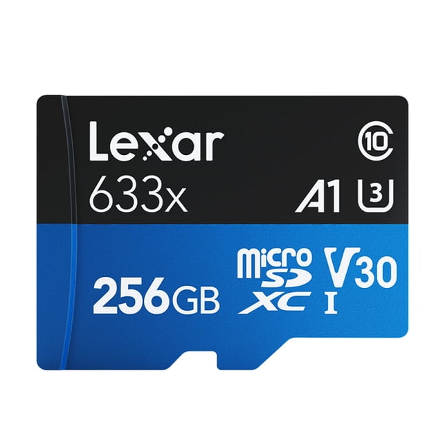 Tarjeta Lexar 633x 256GB TF Tarjeta Micro SD de alto rendimiento Class10