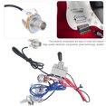thumbnail image 3 of Electric Guitar Switch, Metal + PVC Prewired 3 Way Switch Guitar Wiring Harness Kit Guitar Wire Instrument Part Accessory, 3 of 8