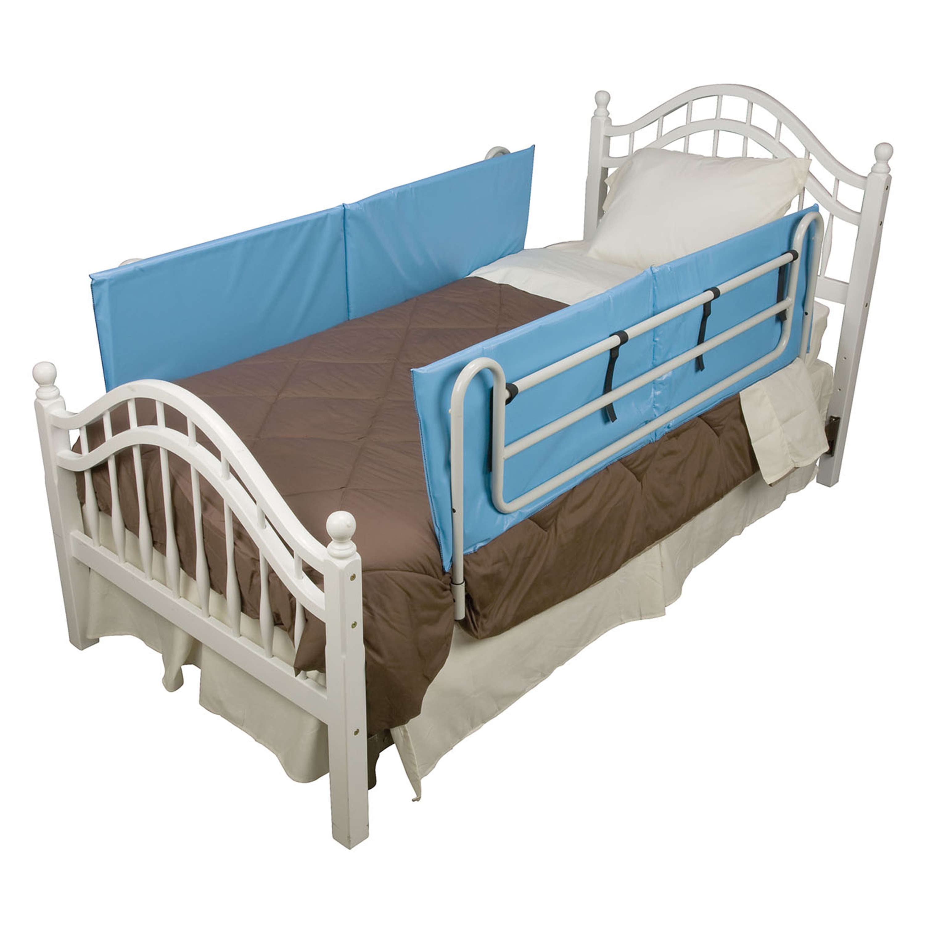 DMI Bed Rail Pads with NonAllergenic Cover, Vinyl Bed Bumper Cushion, Hospital Bed Rail Padding DMI Bed Rail Pads with NonAllergenic Cover, Vinyl Bed Bumper Cushion, Hospital Bed Rail Padding