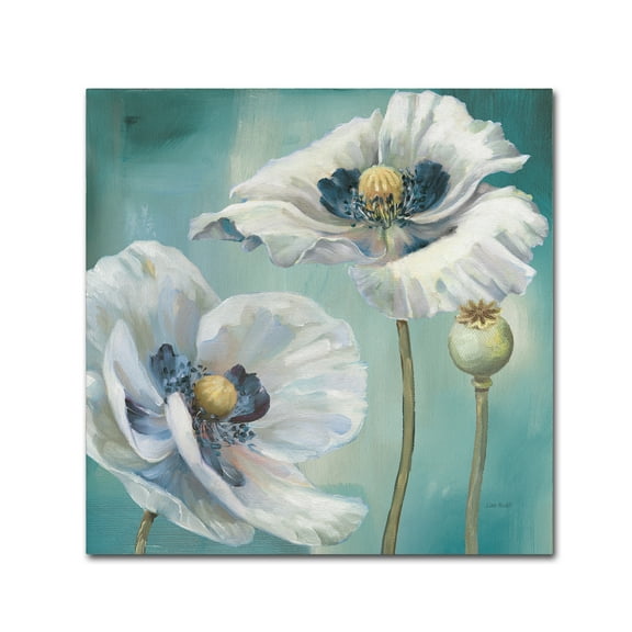 Trademark Fine Art 'Teal Dance II' Canvas Art by Lisa Audit