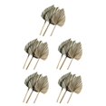 thumbnail image 1 of Wosthever 3 unids/set hoja de palma Natural para decoración del hogar-lanzas de palma secas naturales multifuncionales y duraderas 20 cm * 25 cm Type1 NO1, 1 of 6