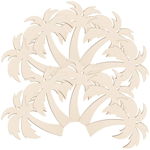Worgeous  20 Pcs Palm Tree Cutouts Large Tropical Party Decorations