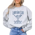 thumbnail image 5 of Ladies Golf Club Sweatshirt for Women Funny Par Then Bar Pullover Crewneck Gray Sweatshirt Adult Medium, 5 of 7