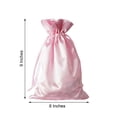 thumbnail image 3 of BalsaCircle 12 Pieces 6" x 9" Satin Favor Bags Wedding Party Favors, 3 of 4