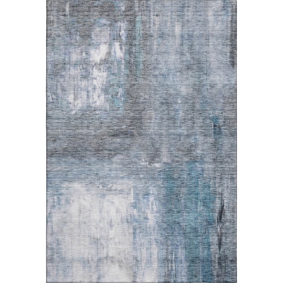 Dalyn Rugs Premium Machine Washable Mayfield AMF1095 Blue 10' x 14' Rug
