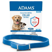 Angle View: Adams Flea and Tick Control Collar for Dogs and Puppies, 1 pack