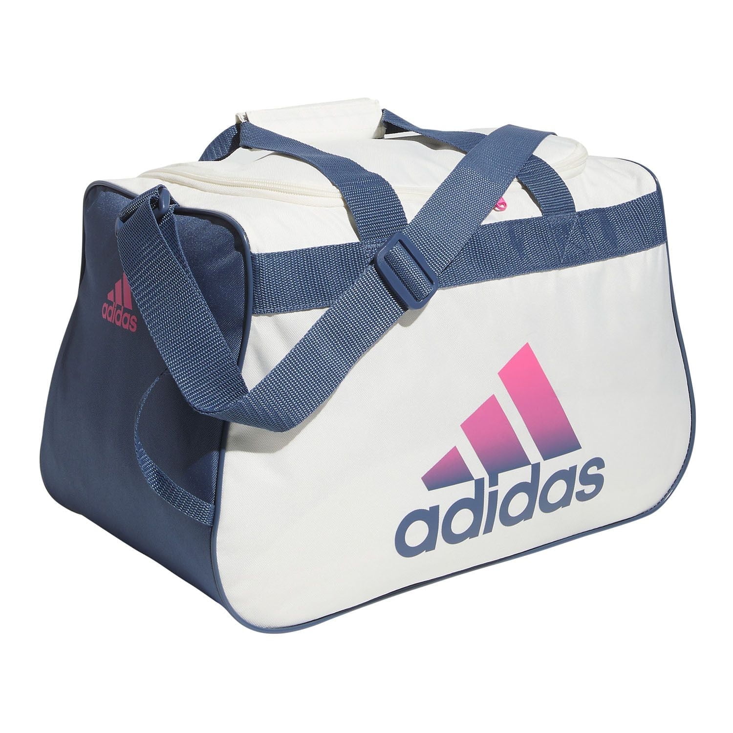 【ADIDAS】- ★★ Adidas Mini Duffel Bag / 2Color ★★ Adidas Diablo Small Duffel Bag, Off White/Preloved Ink Blue