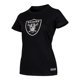thumbnail image 2 of NFL Playera Aficionado Básica Las Vegas Raiders Negro para Mujer, Talla Grande, 2 of 5
