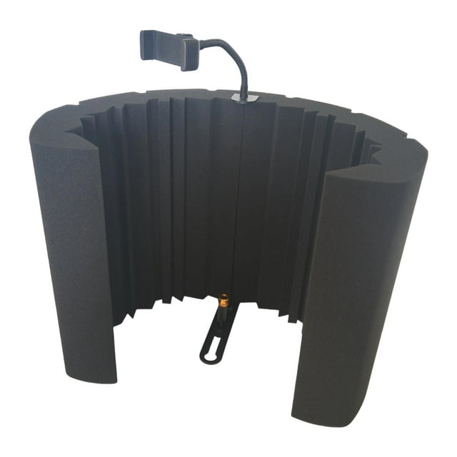 Xuanheng Panneau en Mousse de Microphone à Écran Sonore Acoustique pour la Diffusion de Balados en Studio B