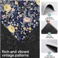 thumbnail image 3 of Pioneer Flower Floral Print Pattern Kitchen Rugs Sets Of 3,Kitchen Runner Rugs Non Skid Washable,Decorative Kitchen Floor Mats for Kitchen,Sink,Laundry,17"x30"+ 17"x47" + 17"x59", 3 of 6