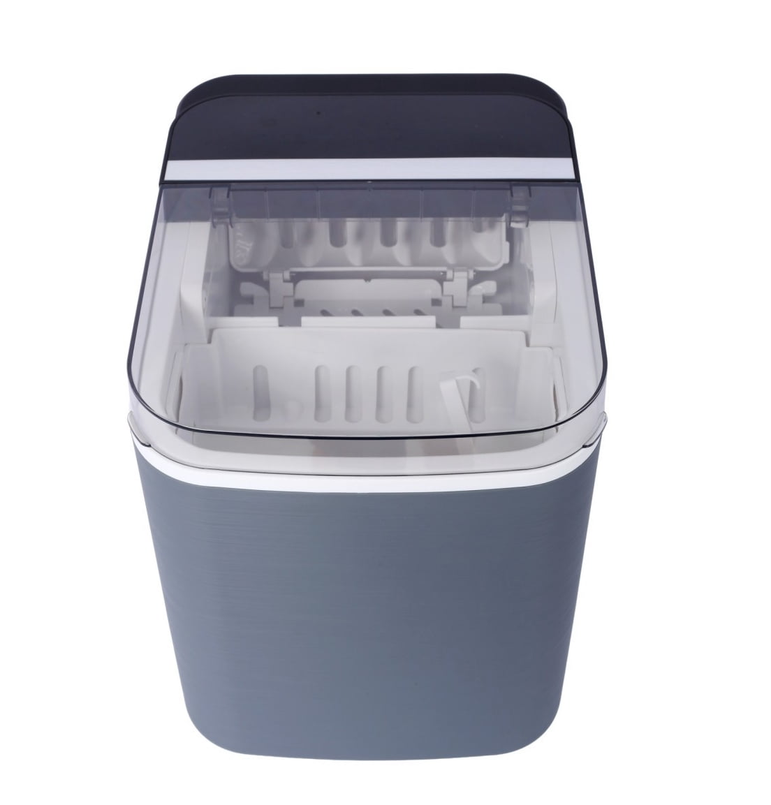 Ice Maker Countertop, Portable Ice Machine, Self-Cleaning Ice Makers with Basket and Scoop, 9 Cubes in 6 Mins, 26 lbs per Day, Ideal for Home, Kitchen,ETL