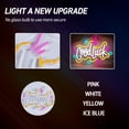 thumbnail image 3 of Y YUNHSOM Good Luck Neon Sign, USB Power Dimmable LED Neon Sign for Wall Decor, Bedroom Bar, Home, Party, and Commercial Decoration (15.7*11.8 inches), 3 of 9