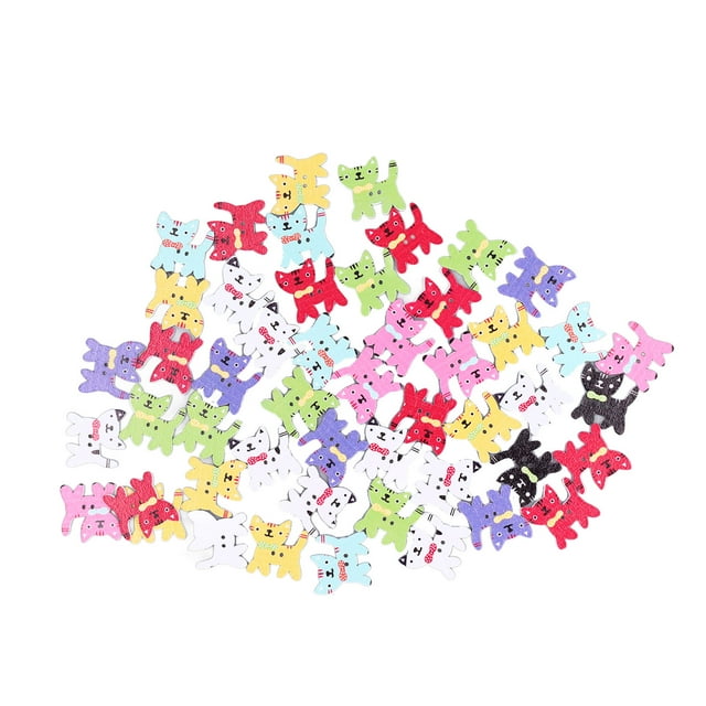Botones de costura, 100 piezas Botones de costura Preciosas manualidades de costura Botones lindos Características de vanguardia