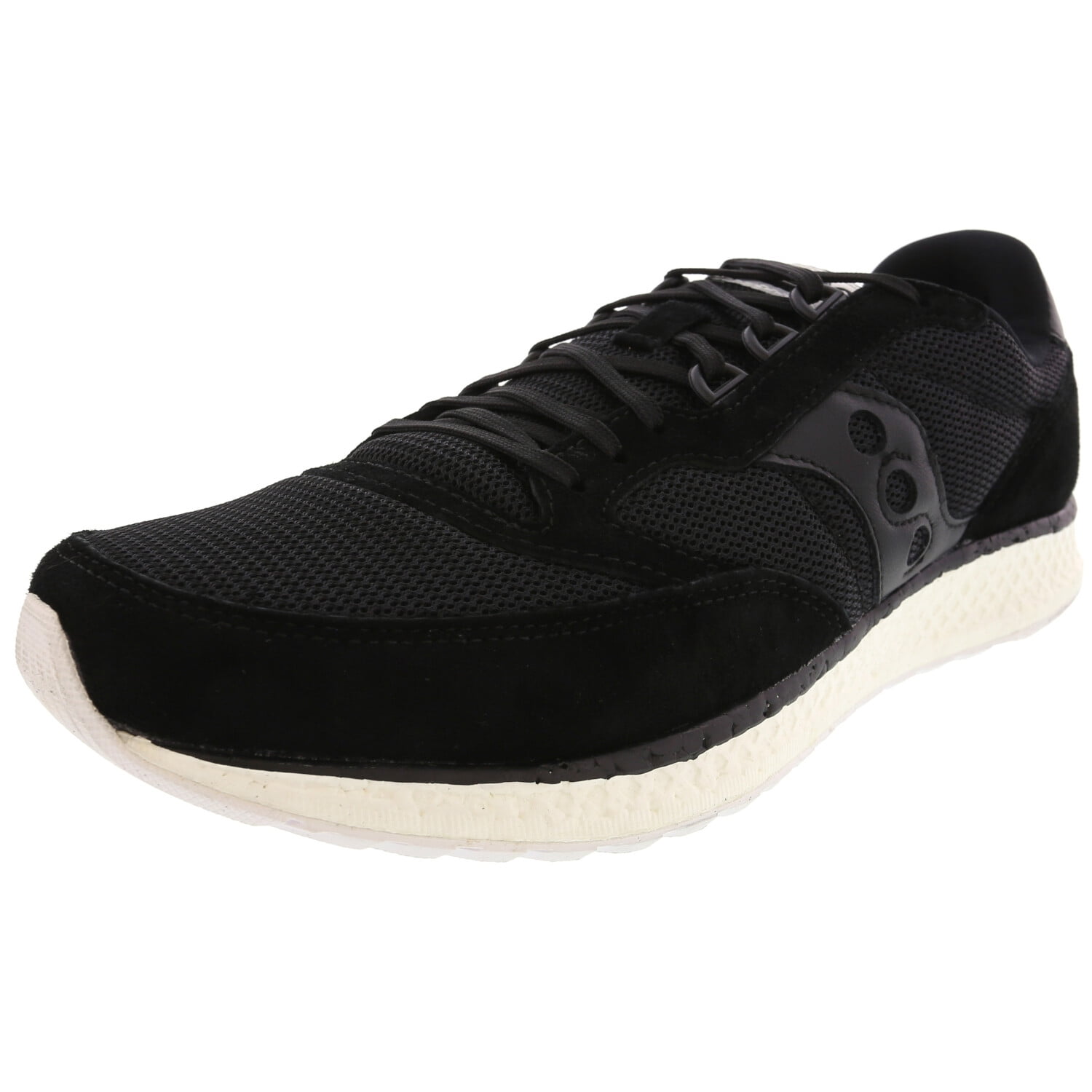 Saucony Men's Freedom 4 Running Shoes Black/Stone