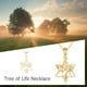 thumbnail image 5 of Collar dorado con diseño de árbol de la vida, nota musical, sol, luna y brújula, joyería de árbol de la vida, regalos para mujeres y niñas, 5 of 5