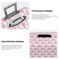 thumbnail image 5 of Lsque Flamingo On Checkered Printed Luggage Cover, Travel Luggage Protector,Scratch and Dirt Resistant, Fits 18-32 Inch Luggage - X-Large, 5 of 9