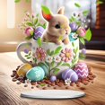 thumbnail image 4 of Moocorvic Easter Basket Essentials Easter Bunny Eggs Acrylic Tabletop Decorations Holiday Gifts, 4 of 6