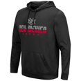 thumbnail image 2 of Men's Colosseum Black New Mexico Lobos Lantern Pullover Hoodie, 2 of 3