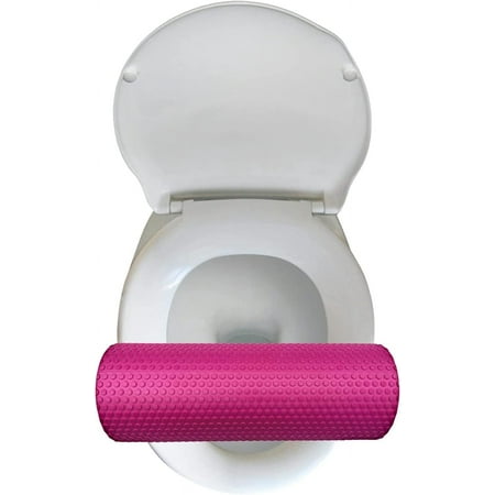 BBL Toilet Pillow, Multipurpose High Density Foam Roller Brazilian Butt Lift Toilet Seat, BBL Pillow for Toilet Riser D-Shaped Lumbar Roll Back Support Pillow, BBL Supplies After Surgery