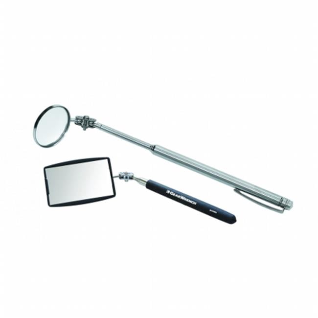 Rectangular Telescoping Inspection Mirror - 2.12 x 3.5 in. - Walmart.com