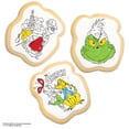 thumbnail image 5 of Dr. Seuss The Grinch  Cookie Coloring Kit by Color-a-Treat, 12oz, Includes 6 Individually Wrapped Sugar Cookies and 4 Food Coloring Markers, 5 of 6
