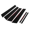 thumbnail image 3 of 6Pcs Car Window Pillar Posts Cover Trim For Honda Civic 2006-2011, 3 of 5