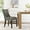 Granite, variant on Modway Marquis 20.5" Solid Rubberwood and Fabric Dining Chair in Beige