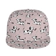 thumbnail image 2 of Fotbe Dachshund Dog Puppy Flat Bill Visor Cap Classic Snapback Hat Polyester Foam Trucker Hat Trucker Cap Adjustable Baseball Cap, 2 of 9