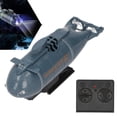 thumbnail image 4 of Submarino RC, 2.4G Inalámbrico 6 Canales Control Remoto Barco Modelo Militar Impermeable Mini Barco De Buceo Eléctrico Juguete, 4 of 7