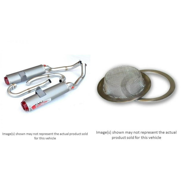 BIG GUN EVO Race Series Dual Full Exhaust Muffler System and Arrestor Kit for YAMAHA RAPTOR 700