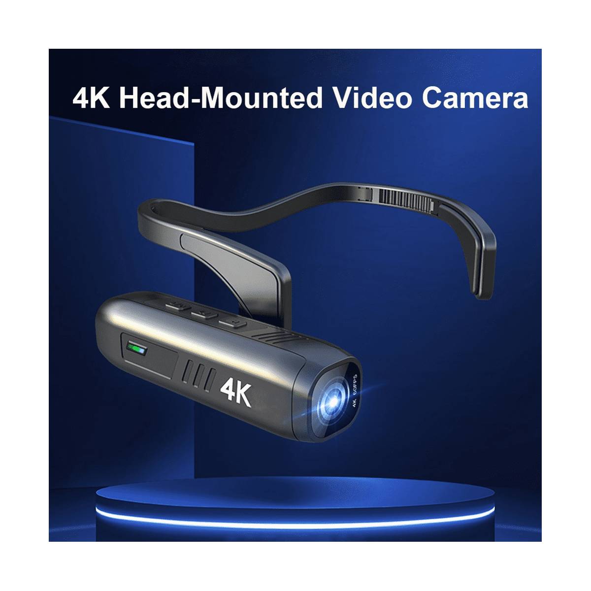 Wearable 4K 30FPS Mounted Camera WiFi Video Camera Camcorder Webcam Wide Angle Lens Battery APP Control