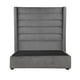 thumbnail image 1 of Box Base Cama Individual + Cabecera Polar Gris Oscuro, 1 of 8