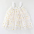 thumbnail image 2 of Baby Girls Dress Toddler Girl Strap Floral A-Line Princess Dresses Kids Summer Beach Vacation Clothes, 2 of 6