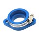 thumbnail image 2 of Tubo De Entrada De Interfaz De Admisión De Carburador De Motocicleta 6x Para Pwk32mm ATV Con Abrazadera Azul 30mm, 2 of 8