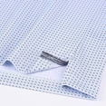 thumbnail image 3 of Men's Polo Shirts Short Sleeve Print Moisture Wicking Button Collared Top Classic Comfort Golf Shirts for Men A White L, 3 of 4