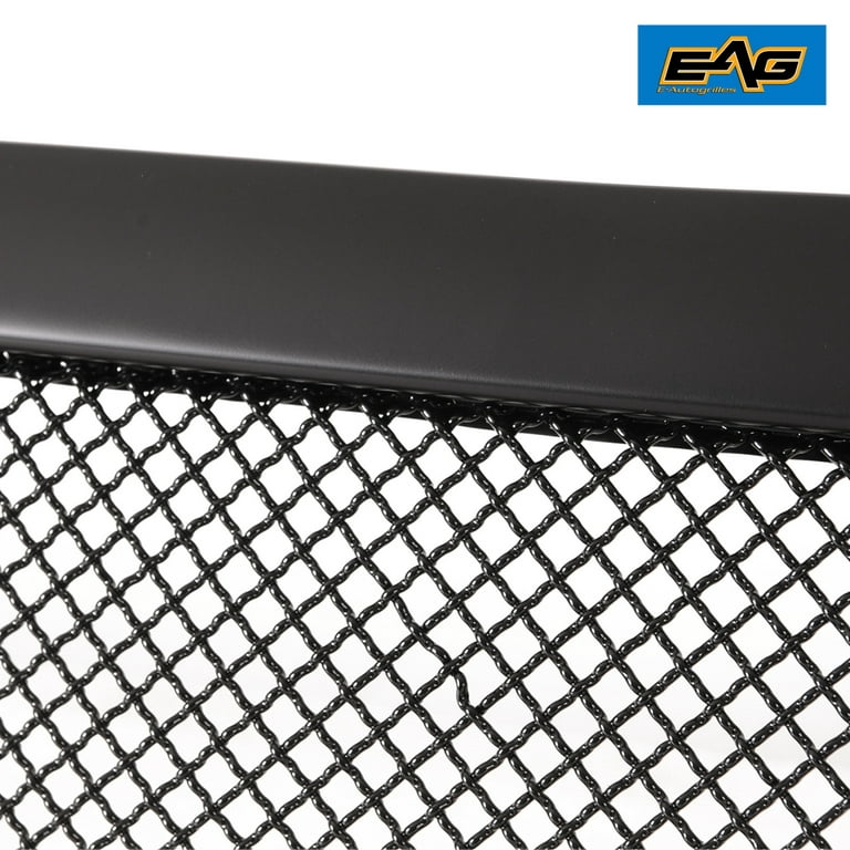 EAG Replacement Grille Black Stainless Steel Wire Mesh with ABS