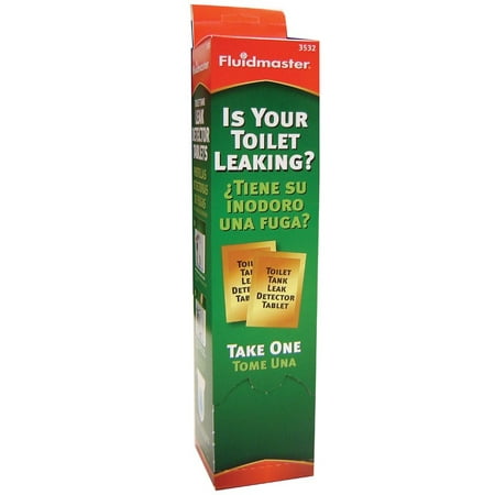 Fluidmaster 3532 Leak Detector Tablets Display