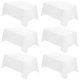 thumbnail image 1 of Manteles Fixwal 229x396 cm Blanco Poliéster Paquete de 6, 1 of 7