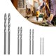 thumbnail image 5 of Juego de 40 brocas de acero de alta velocidad revestidas de titanio, juego de brocas helicoidales HSS de 0,6 mm/1,0 mm/1,5 mm/2,0 mm, 5 of 8