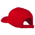thumbnail image 3 of Breast Cancer Ribbon Embroidered Cap - Red OSFM, 3 of 5