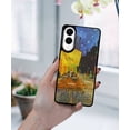 thumbnail image 5 of WIRESTER Shockproof Soft Rubber Cover Case for Samsung Galaxy S25 Edge 6.7 inch 2025, Cafe Terrace At Night Van Gogh, 5 of 5