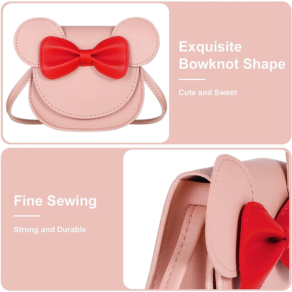 Disney girls Minnie shoulder bag boys Stitch Coin Purses kids purse gift  toys