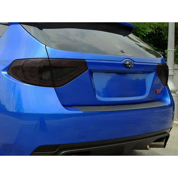 Rvinyl Tail Light Tint Covers Compatible with Subaru Impreza 2012-2016 (Hatchback) - Blackout Smoke