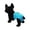 Sky Blue, variant on Reusable Dog Diapers Soft Breathable Pet Pants with Adjustable Fit Machine Washable Wraps for Small Medium Dogs Cats Potty Training Indoor Use