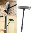 thumbnail image 1 of Window Squeegee Cleaning Tool, Window Cleaner, Car Squeegee Windshield Cleaning Sponge and Rubber Squeegee, Black, 15.35Inches, 1 of 8