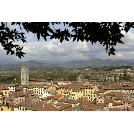 Italy, Lucca, Panorama Print Wall Art
