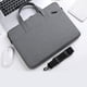 thumbnail image 5 of Mochila para laptop de 14 pulgadas, bandolera cruzada, bolso de negocios, bolso de mano de tela Oxford, bolso de negocios gris, 5 of 6