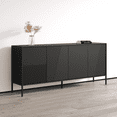 thumbnail image 2 of Meble Furniture Debora 04 Sideboard Black, 2 of 5
