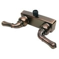 thumbnail image 2 of laguna brass rv/motorhome replacement non-metallic tub shower faucet valve diverter double handle, 2 of 2